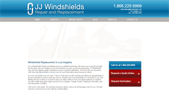 Desktop Screenshot of jjwindshields.com
